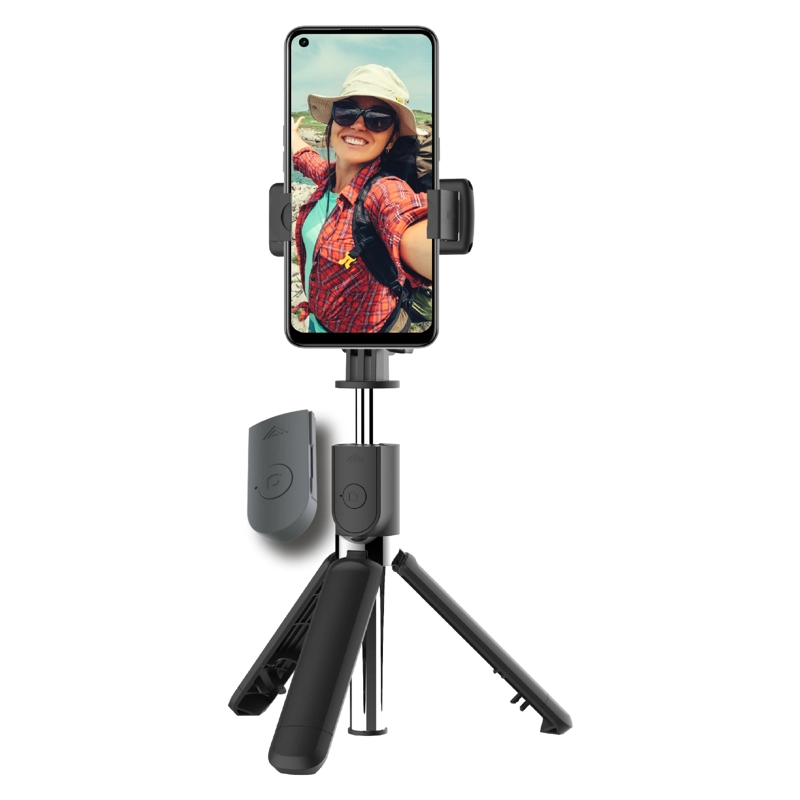 SOPORTE KIT SELFIE TRIPODE BLUETOOTH (4EN1) MULTIPROPOSITO - 1