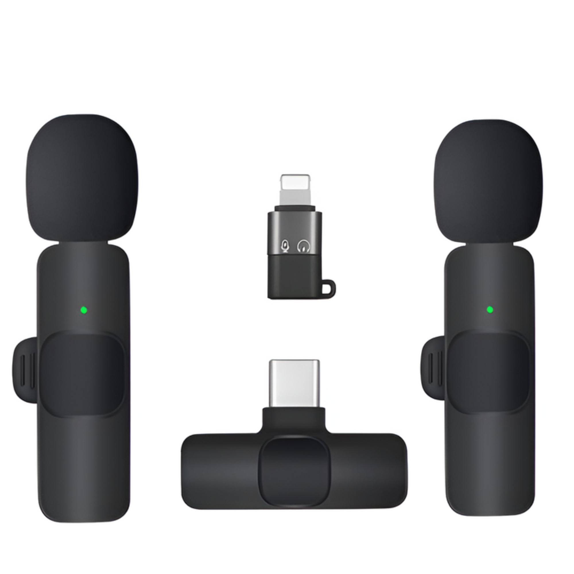 PACK DE MICROFONOS INALAMBRICOS HIFI DE SMARTPHONE TM-300527 - 2