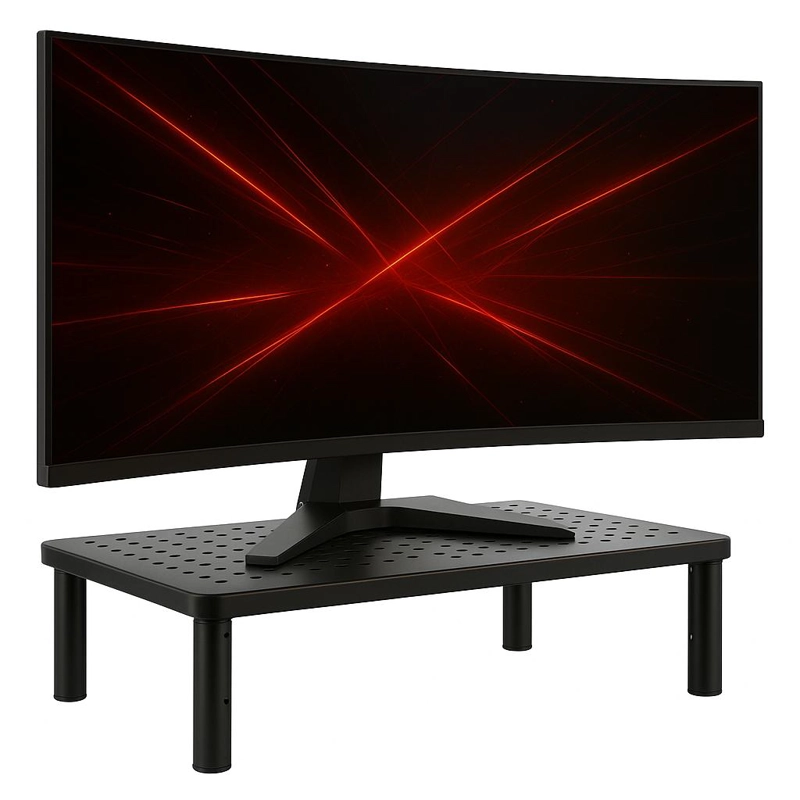 BASE PARA SOPORTAR MONITOR AJUSTABLE 12 KG MAX ALUMINUM DESK - 2