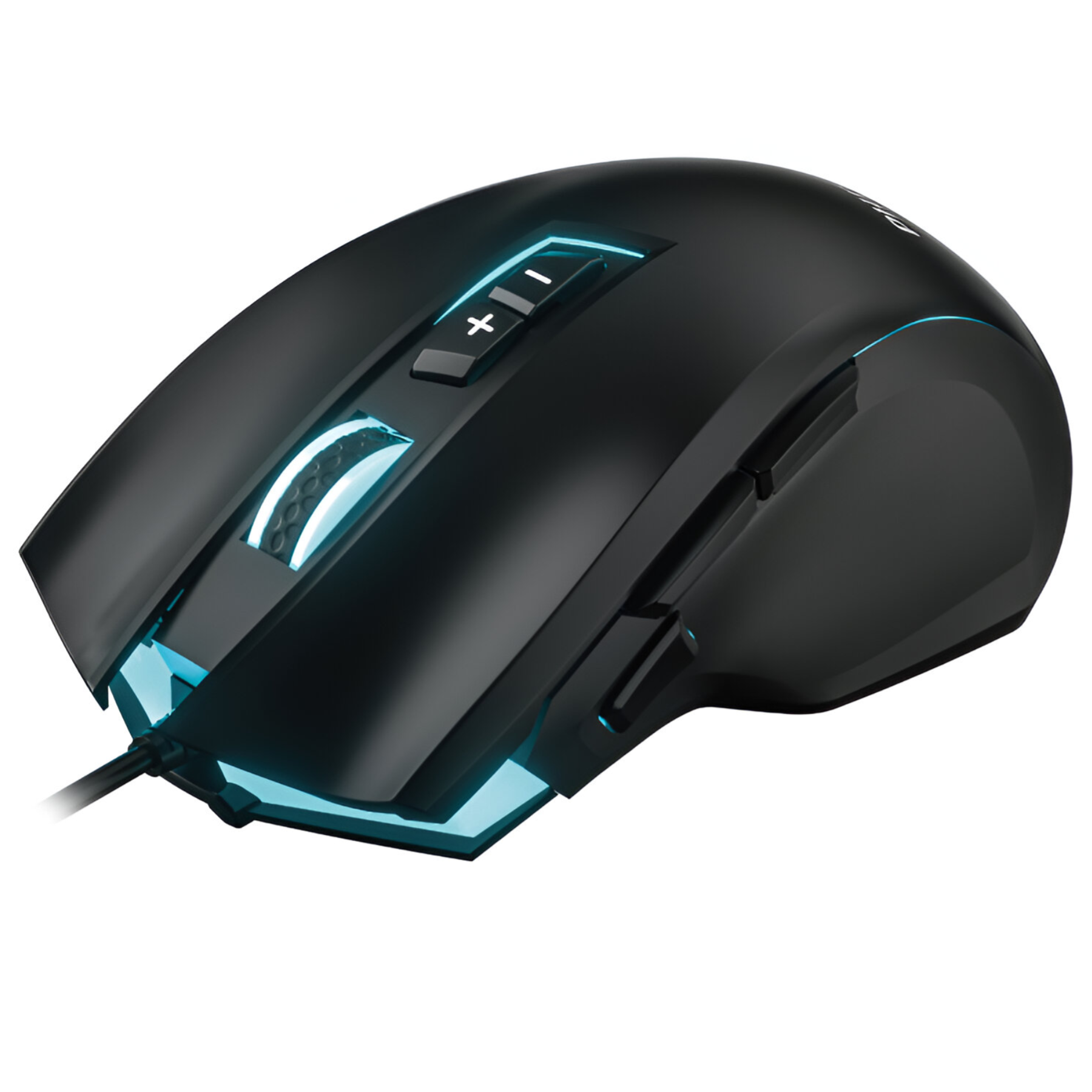 MOUSE PARA GAMERS PHILIPS G201 FULL RGB 4000 DPI - 9 BOTONES - 3