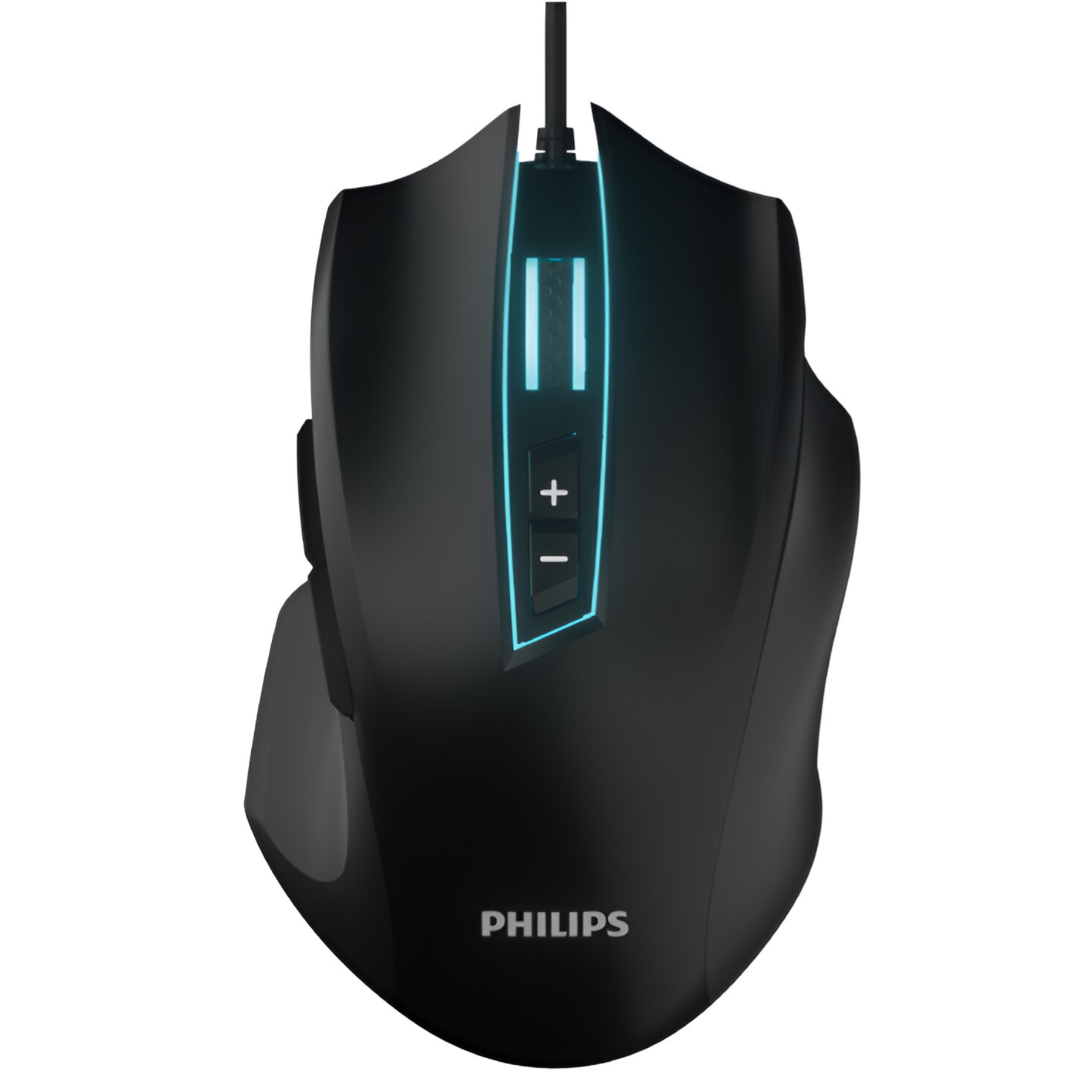 MOUSE PARA GAMERS PHILIPS G201 FULL RGB 4000 DPI - 9 BOTONES - 4