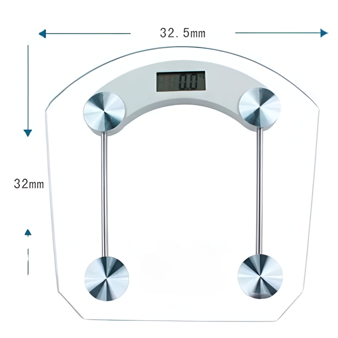 BALANZA DIGITAL PARA PERSONAS DE VIDRIO TEMPLADO 180KG WS36T - 3