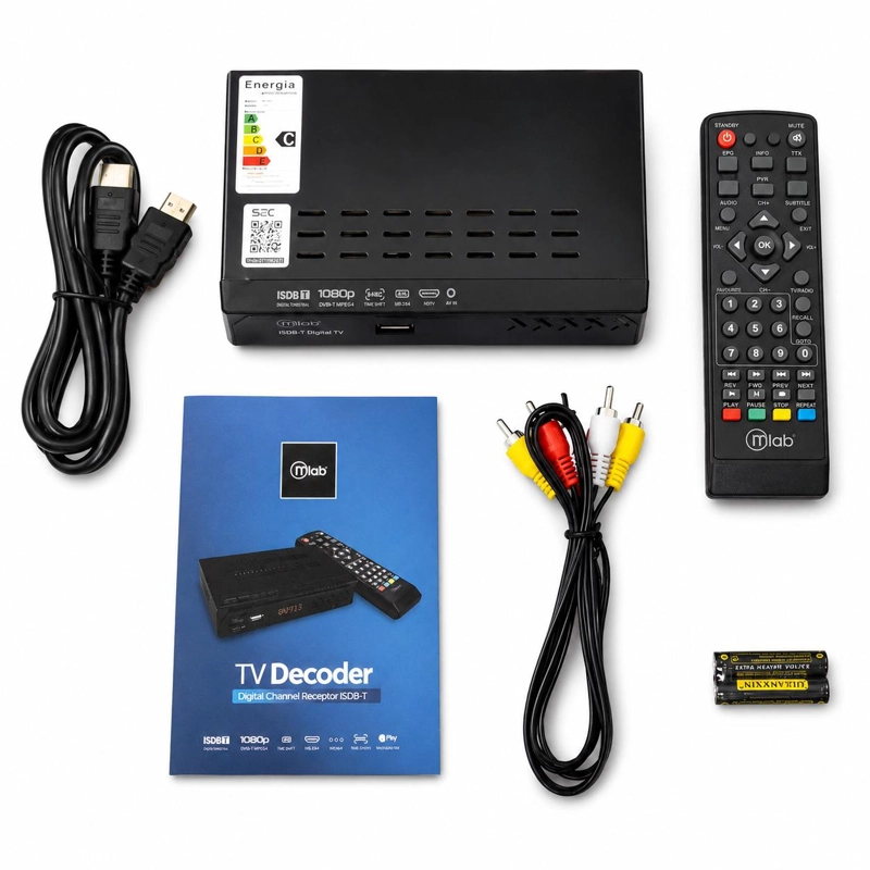 DECODIFICADOR DE SEÑAL DIGITAL PARA TV ISDB-T HIGH POWER - 5