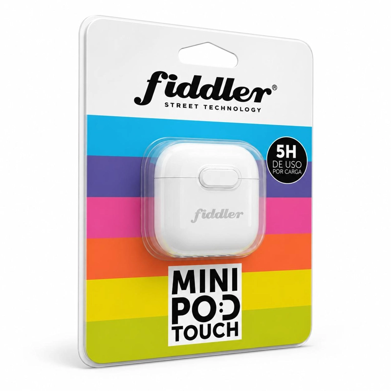 AUDIFONOS FIDDLER MINIPOD BLUETOOTH TOUCH AUTONOMIA 5HRS - 8