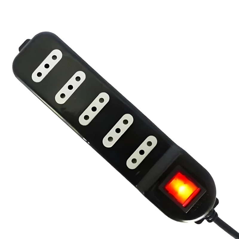 ALARGADOR DE 3MT CERTIFICADO 6 POS + SWITCH CORTA CORRIENTE - 8