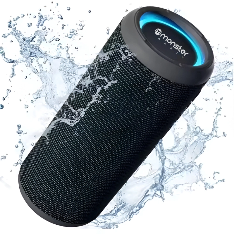 PARLANTE BLUETOOTH TRUE WIRELESS RGB + RADIO FM P468N +10W - 5