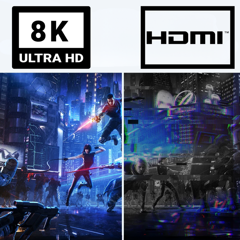 CABLE DISPLAYPORT 8K - ULTRA HD HBR 165 HZ 1.8M PROFESIONAL - 4