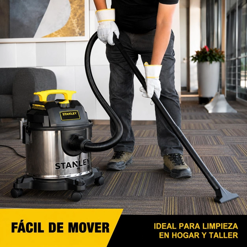 ASPIRADORA Y SOPLADORA INOX 15LT ASPIRA EN SECO Y HUMEDO - 9