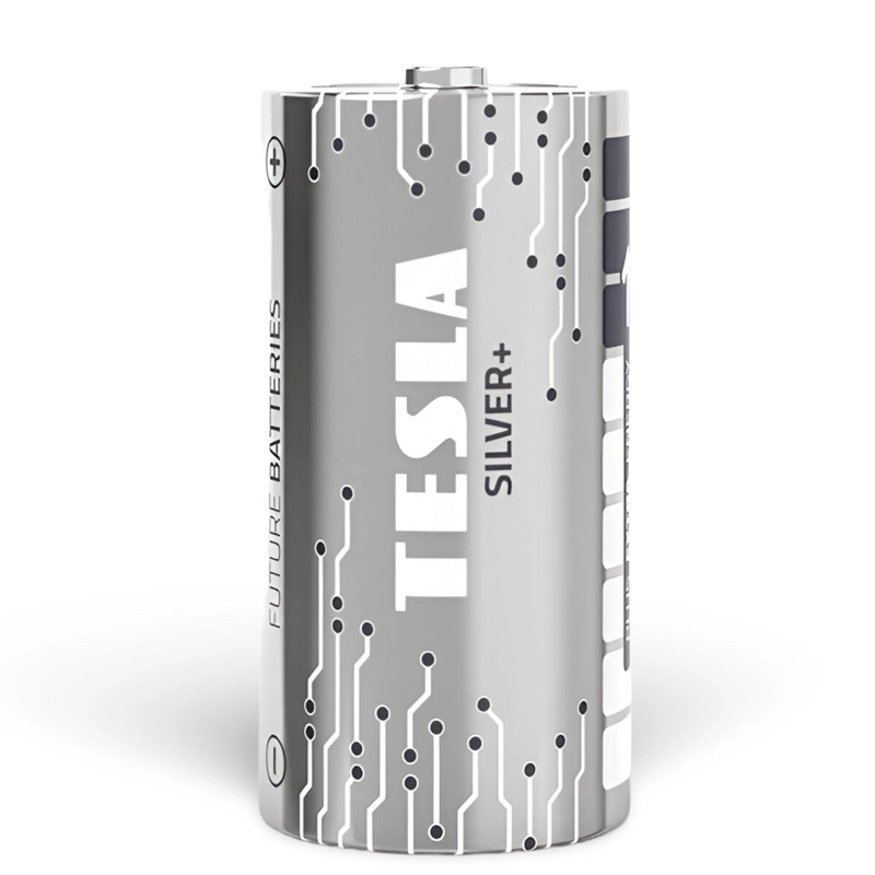 PACK 12 PILAS C TESLA SILVER+ ALKALINE PLUS EXTRA ENERGY - 2