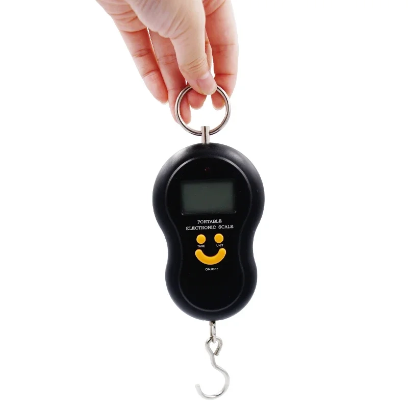 PESA DIGITAL MULTIUSO PORTATIL DE GANCHO COLGANTE 50KG MAX - 2