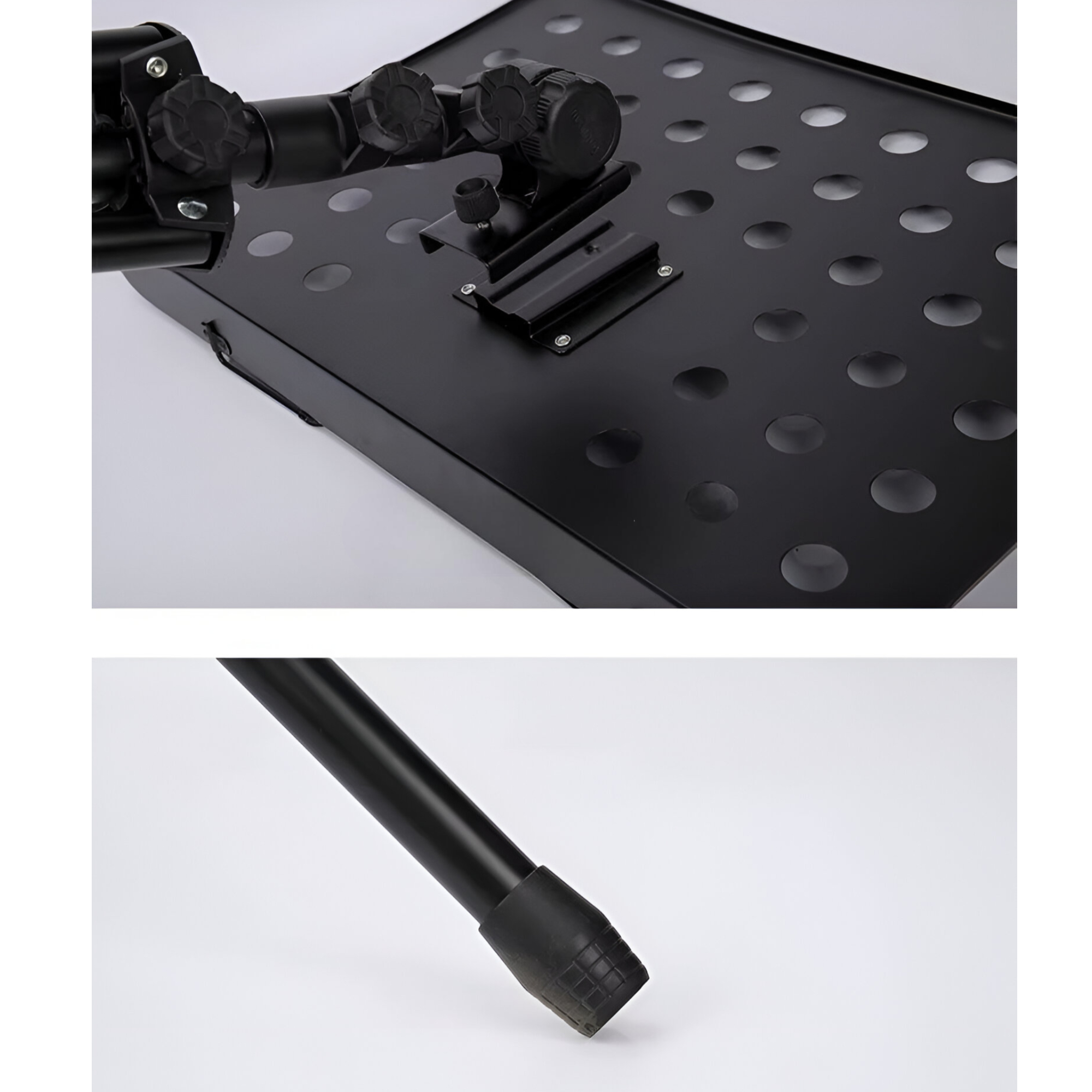 SOPORTE ATRIL DE PARTITURAS CON ALTURA AJUSTABLE DE ALUMINIO - 8