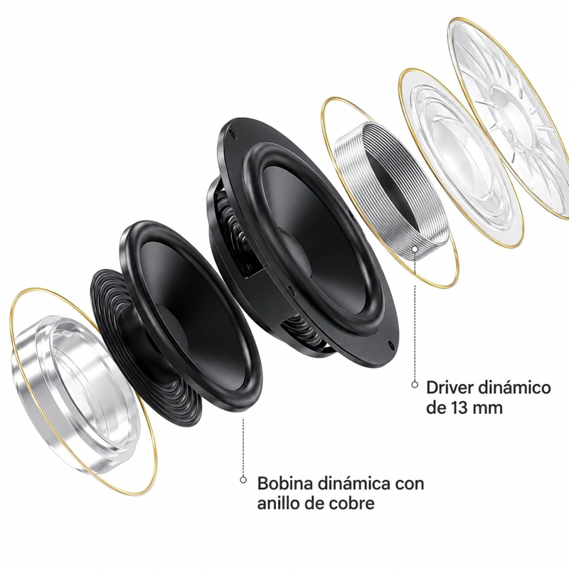 AUDIFONOS IN EAR TWS CON DISPLAY LED SMART ANC TOUCH EDITION - 9