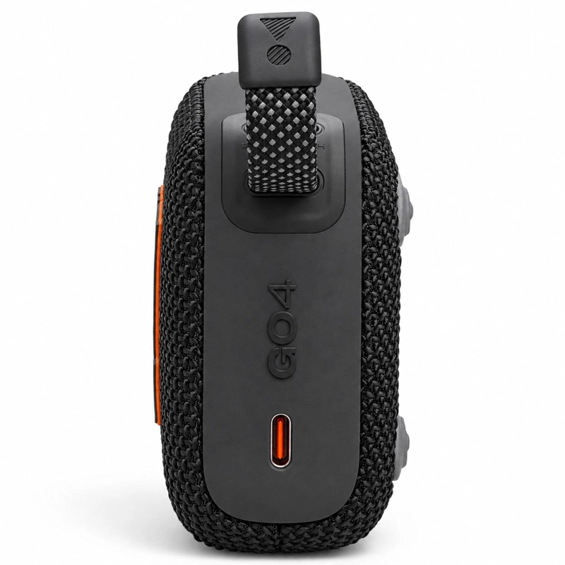 PARLANTE PORTATIL JBL GO 4 BLACK BLUETOOTH 5 WATERPROOF IP67 - 4