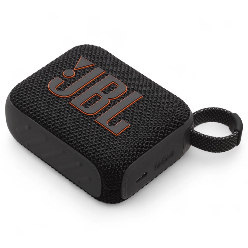 PARLANTE PORTATIL JBL GO 4 BLACK BLUETOOTH 5 WATERPROOF IP67 - 7