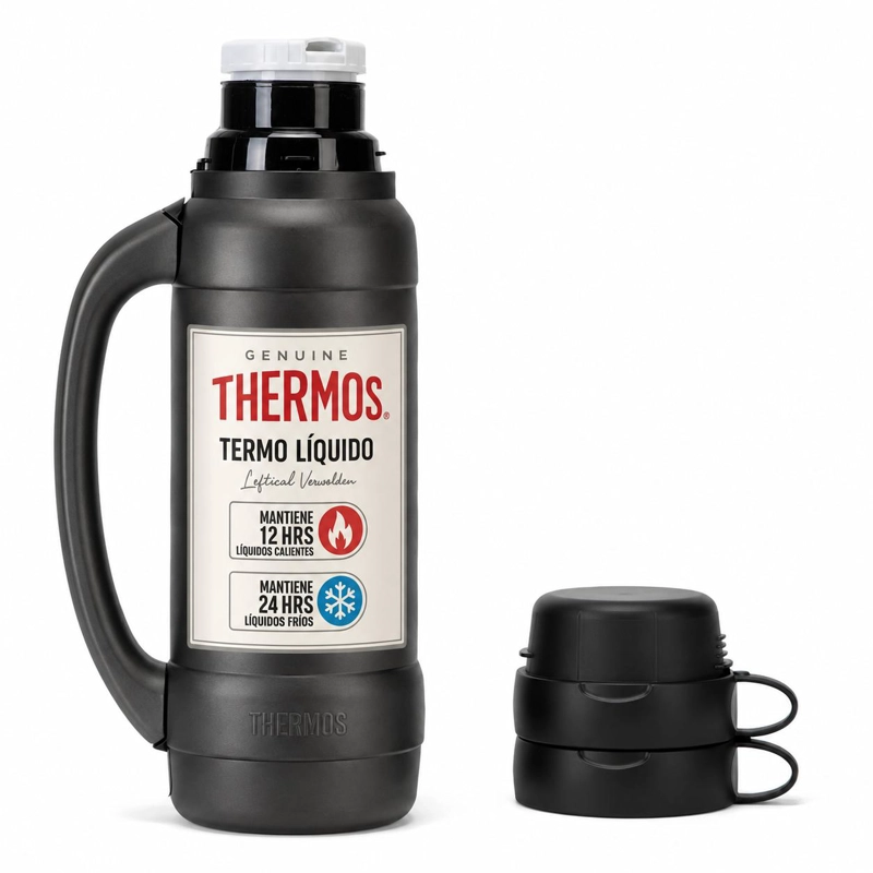 TERMO PARA LIQUIDOS 1.8 LITROS THERMOS 35-180-C8 BLACK - 3