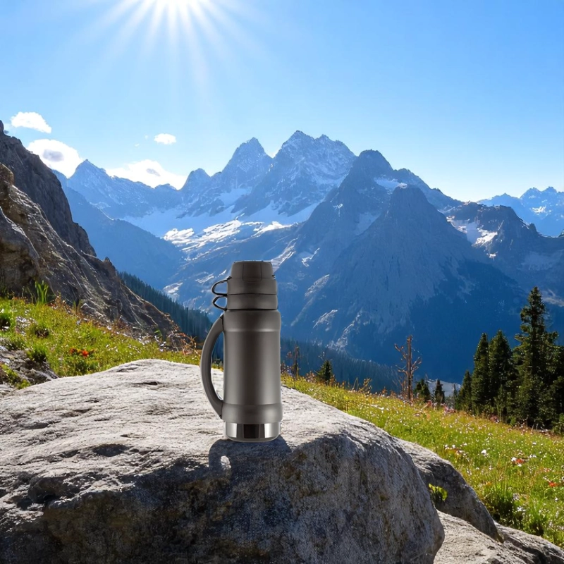 TERMO PARA LIQUIDOS 1.8 LITROS THERMOS 35-180-C8 BLACK - 9