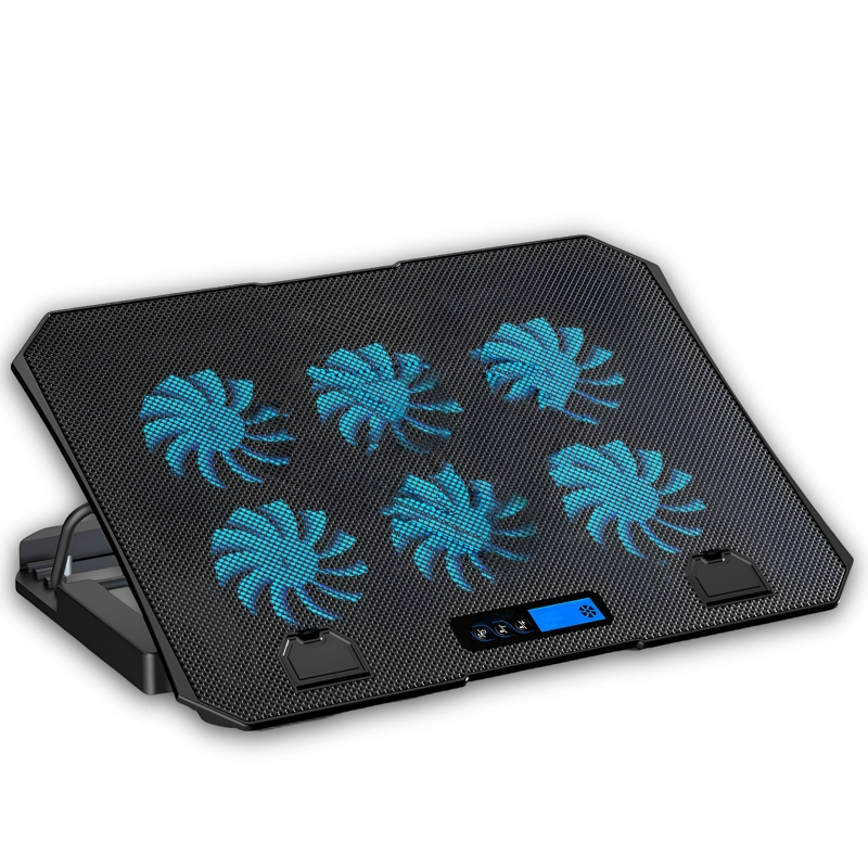 VENTILADOR PARA NOTEBOOKS GAMER SIX FAN LED 2800 RPM 16' MAX - 2