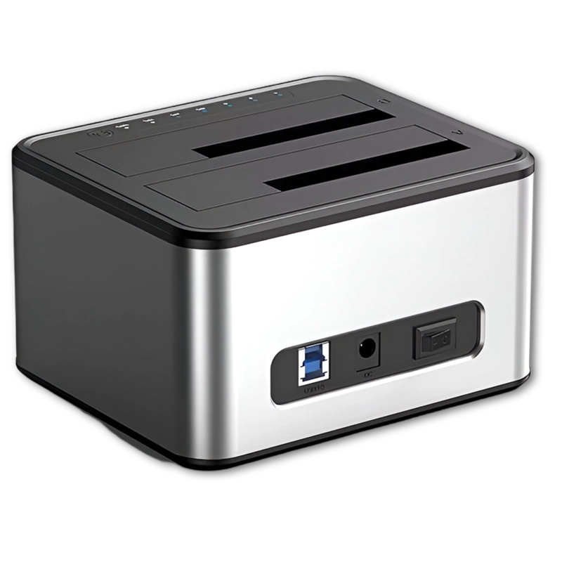 LECTOR DE DISCOS SATA USB 3.0 DOCKING STATION DUAL DCK250D - 4