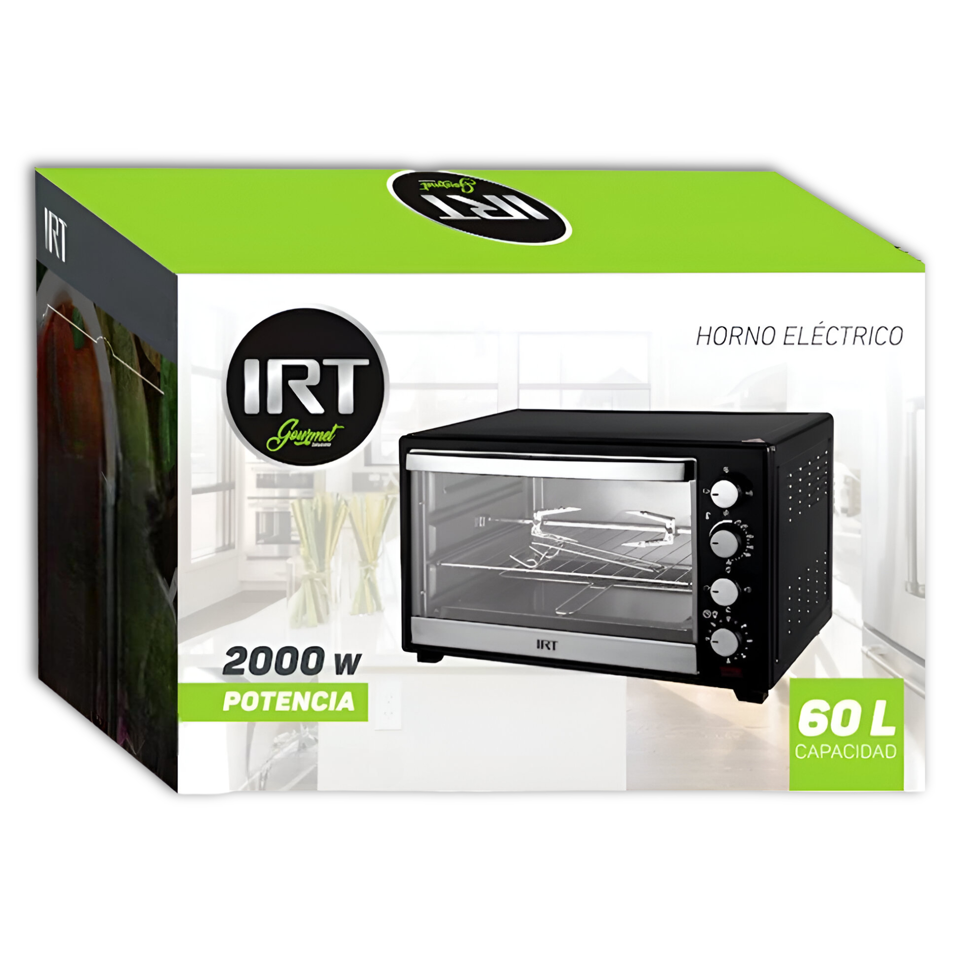 HORNO ELE CTRICO IRT 60 LITROS JK60A 2000W / 250° MAX - 8