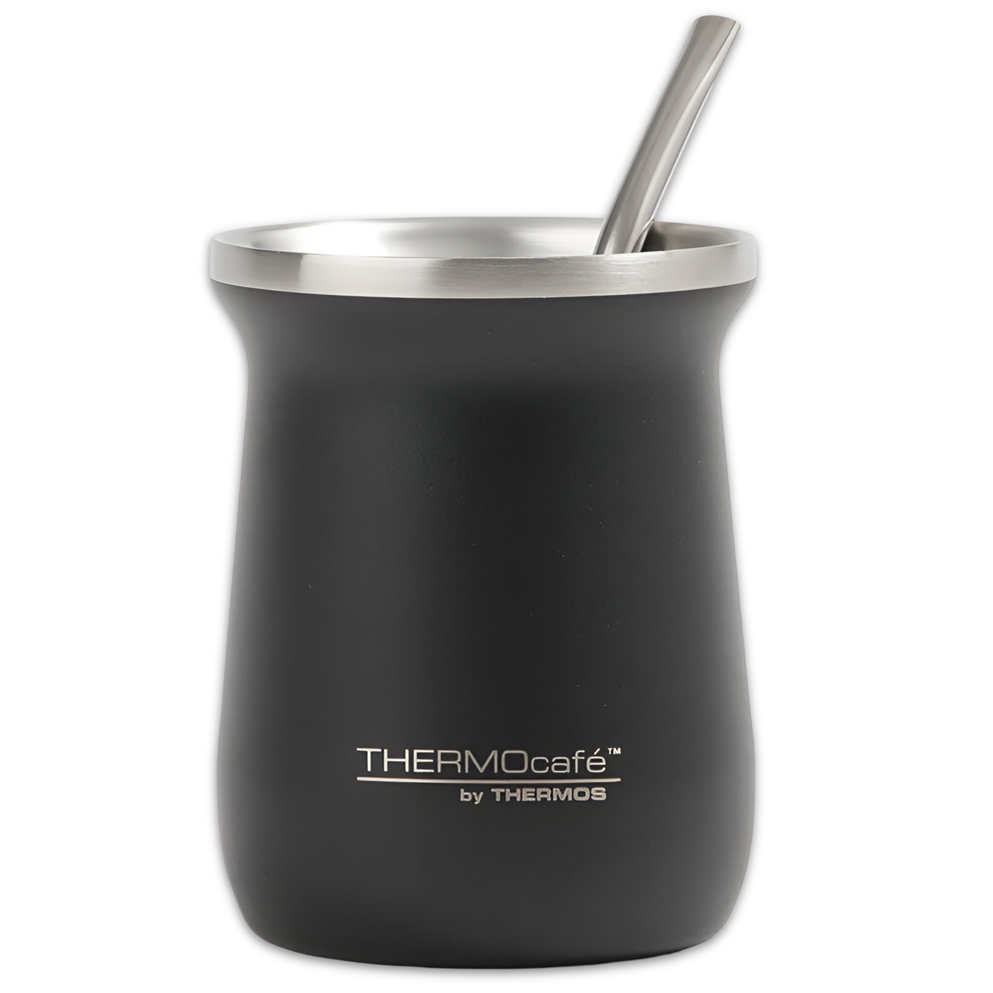 VASO MUG TE RMICO PARA MATE INOX 260ML GRANITE DARK EDITION - 2