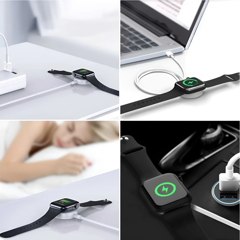 CABLE DE CARGA USB MAGNE TICO COMPATIBLE CON APPLE WATCH TLAB - 6