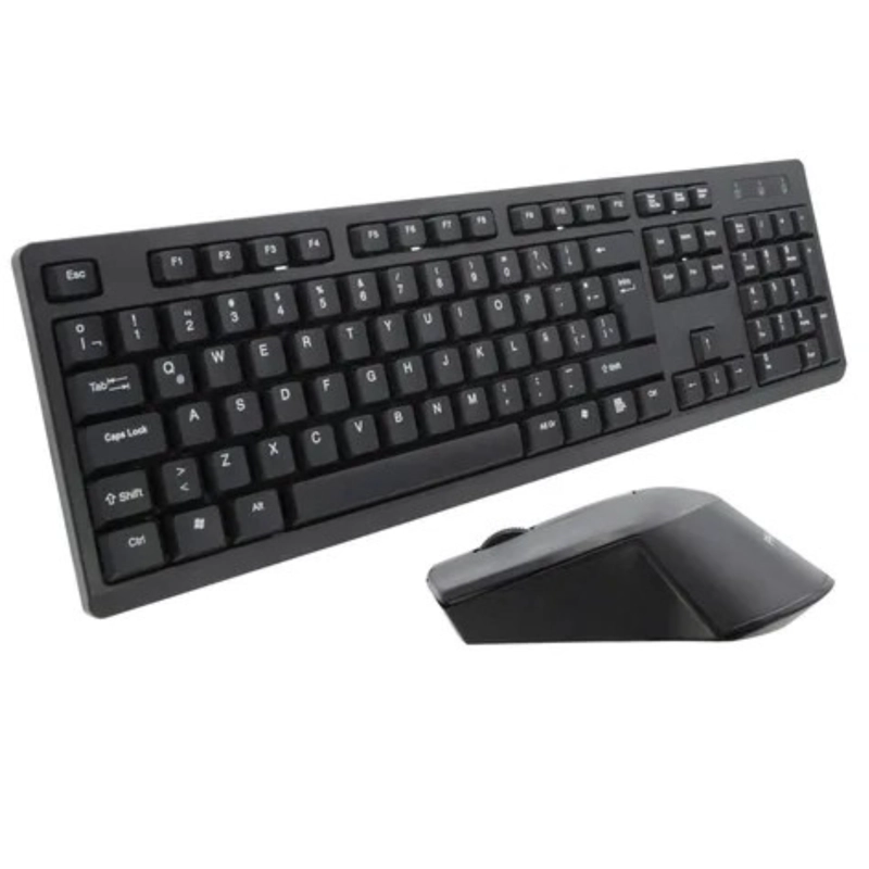 MOUSE Y TECLADO INALAMBRICO PHILIPS QUIET EDITION USB 2.4GHZ - 2