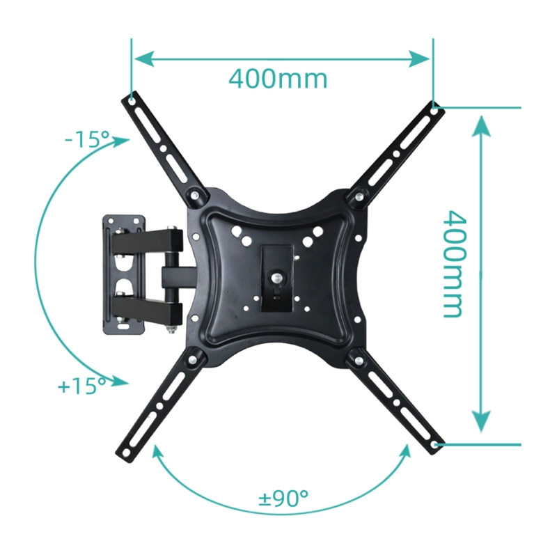 SOPORTE DE TV CON BRAZO ARTICULADO DE 32 A 55 REFORZADO DGX - 5
