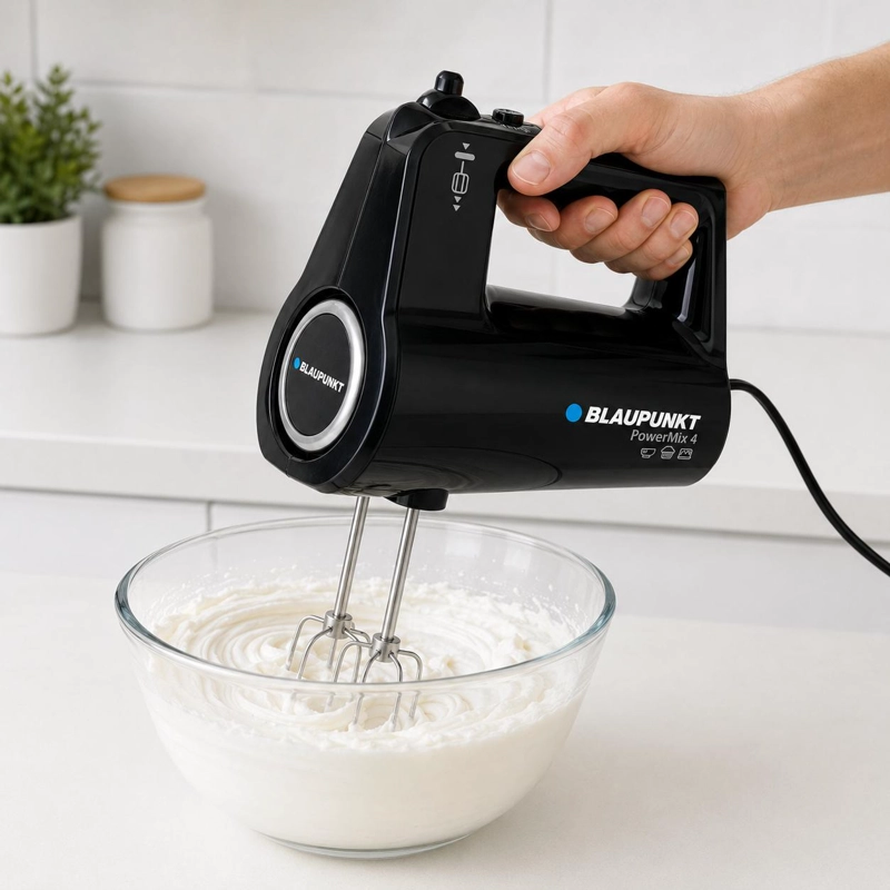 BATIDORA DE MANO POWER MIXER 500W DE 5 VELOCIDADES + TURBO - 7