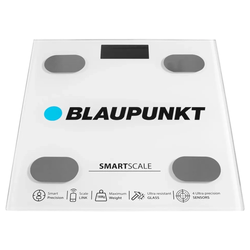 BALANZA DIGITAL CORPORAL  BLAUPUNKT SMART SCALE 180KG WHITE - 2