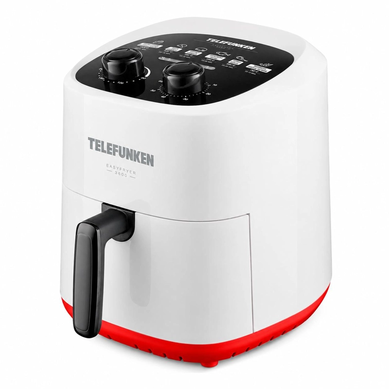 FREIDORA DE AIRE  TELEFUNKEN 1400W EASYFRYER 3.6 LT 200° MAX - 4