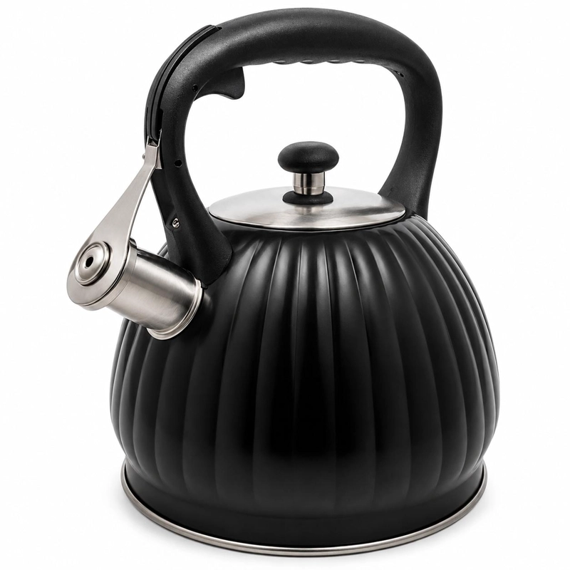 TETERA DE ACERO INOXIDABLE KW 3 LT BLACK (FOR ALL KITCHENS) - 1