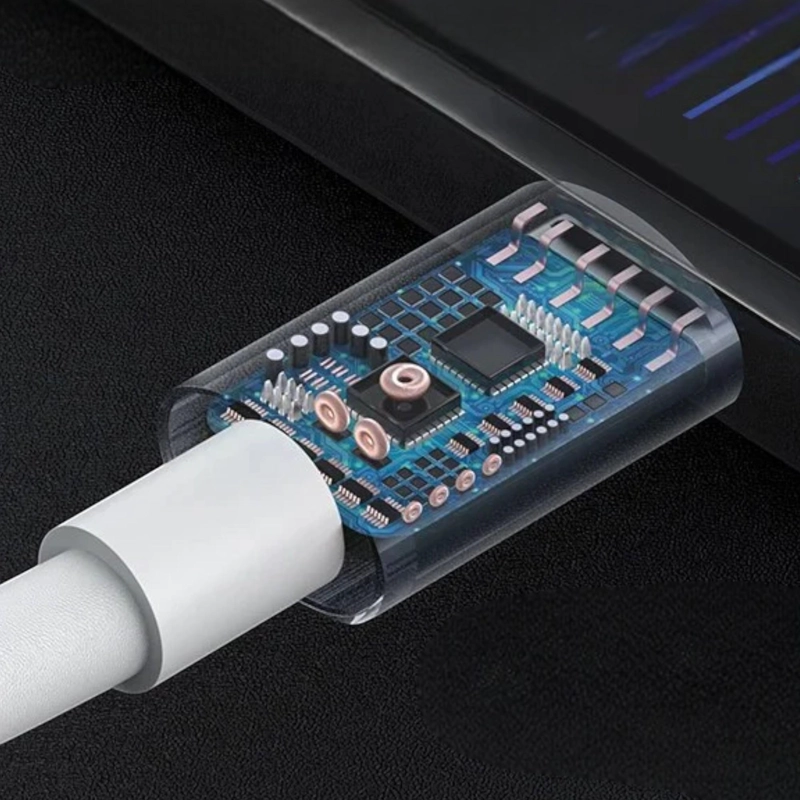 CABLE DE DATOS USB A USB-C 1MT PARA ANDROID AUTO Y  CARPLAY - 6