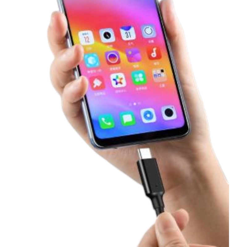 CABLE DE DATOS USB A USB-C 1MT PARA ANDROID AUTO Y  CARPLAY - 7