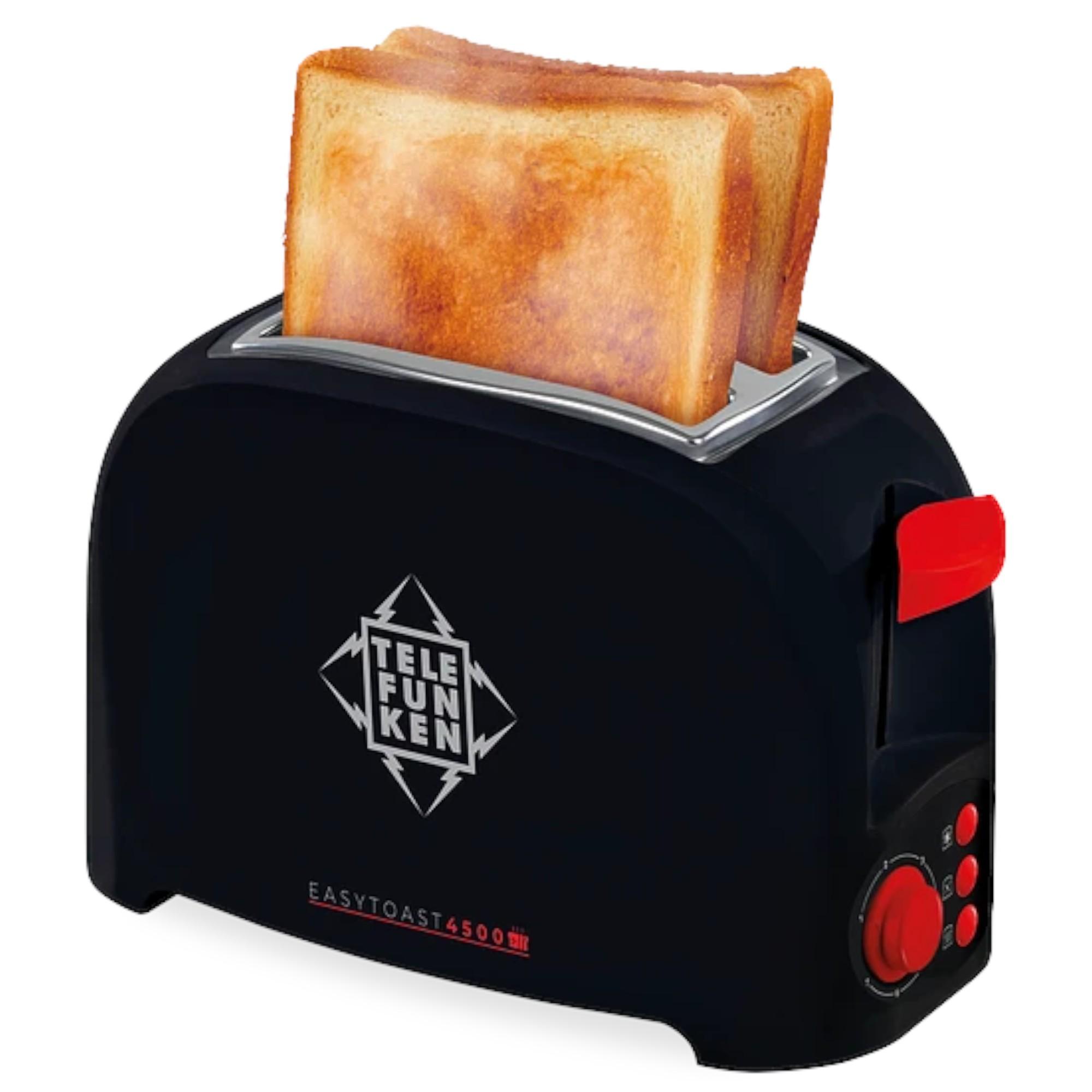 TOSTADOR DE PAN ELE CTRICO 900W EASY TOAST 4500 BLACK (3EN1) - 3