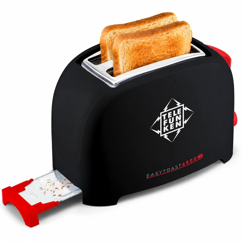 TOSTADOR DE PAN ELE CTRICO 900W EASY TOAST 4500 BLACK (3EN1) - 4