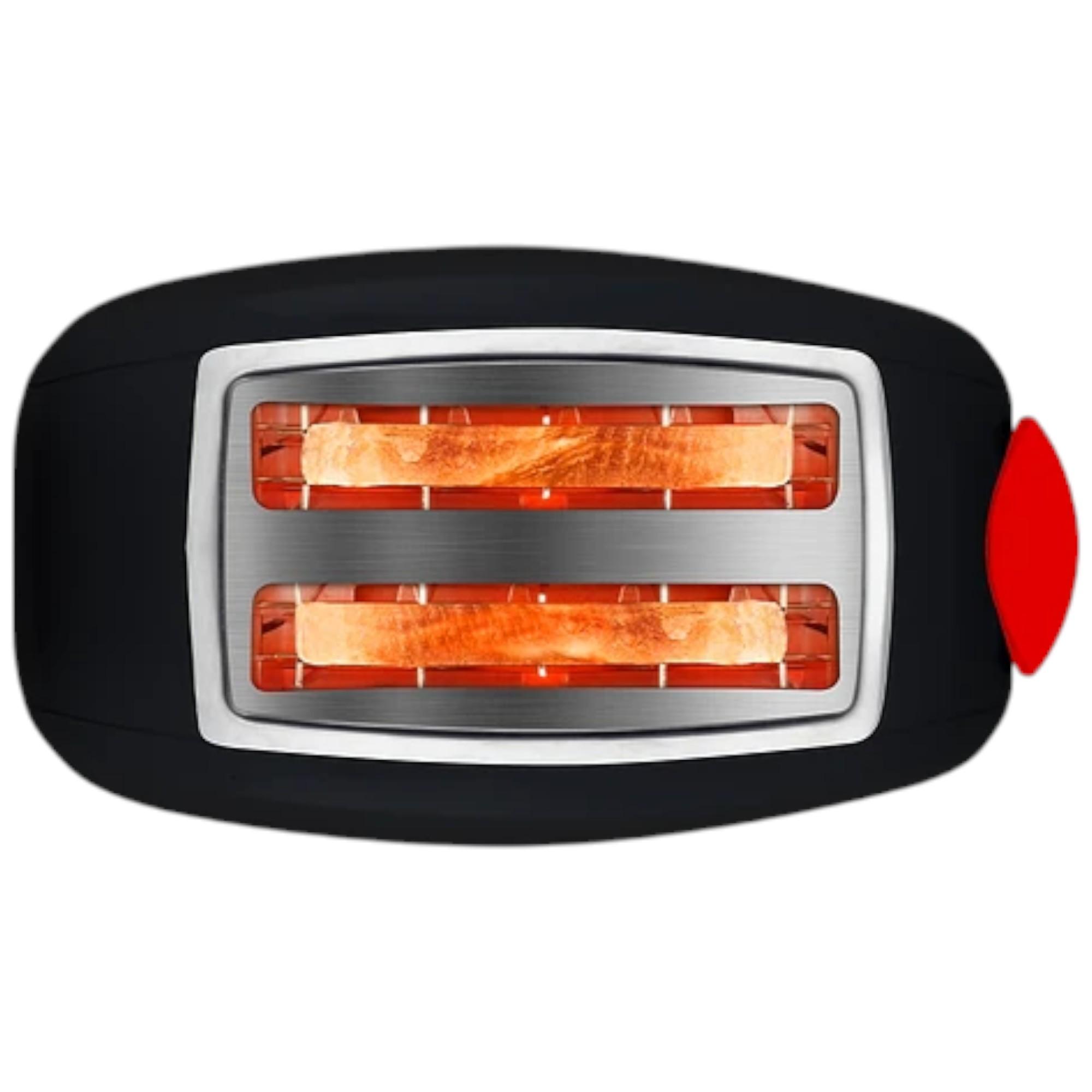 TOSTADOR DE PAN ELE CTRICO 900W EASY TOAST 4500 BLACK (3EN1) - 7