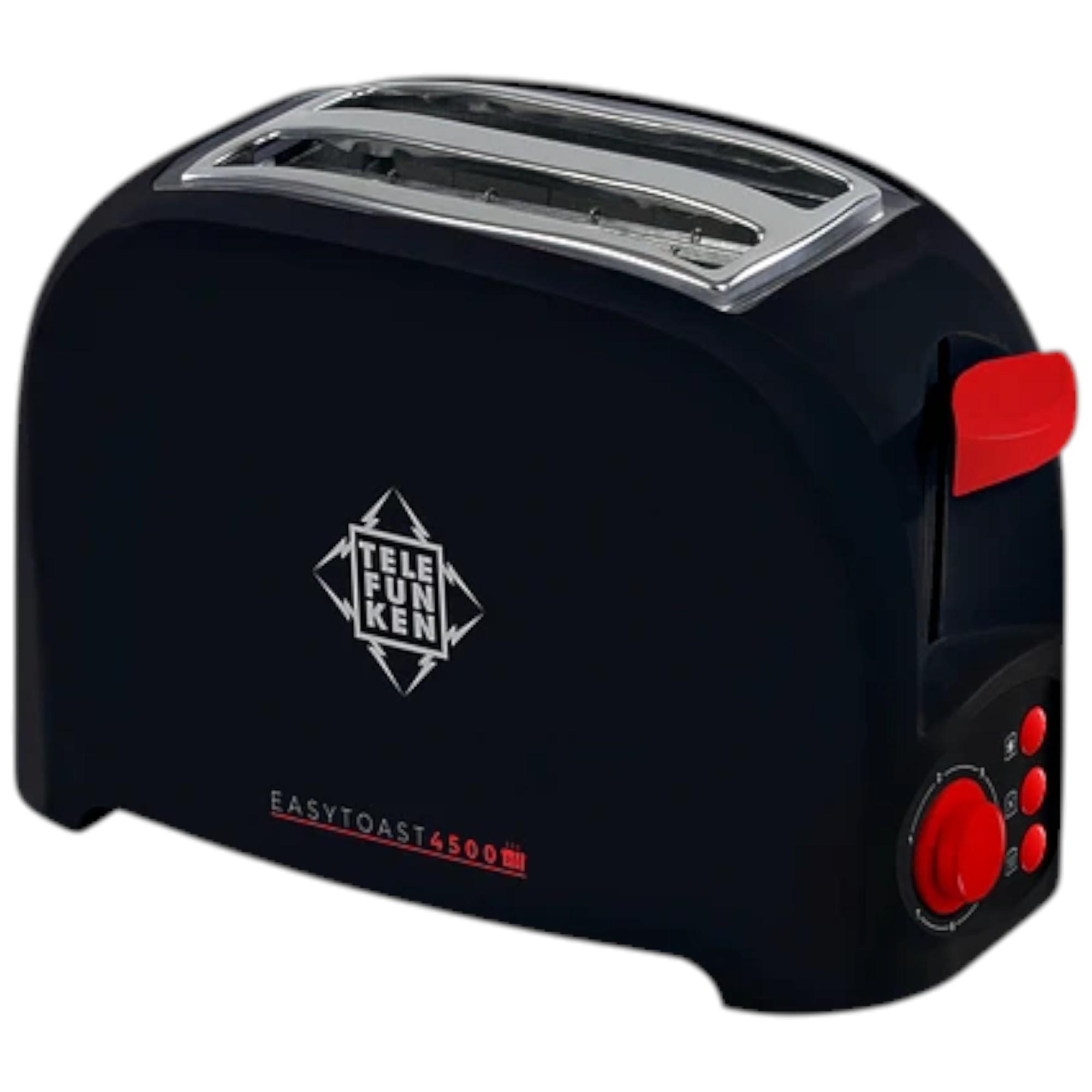 TOSTADOR DE PAN ELE CTRICO 900W EASY TOAST 4500 BLACK (3EN1) - 8