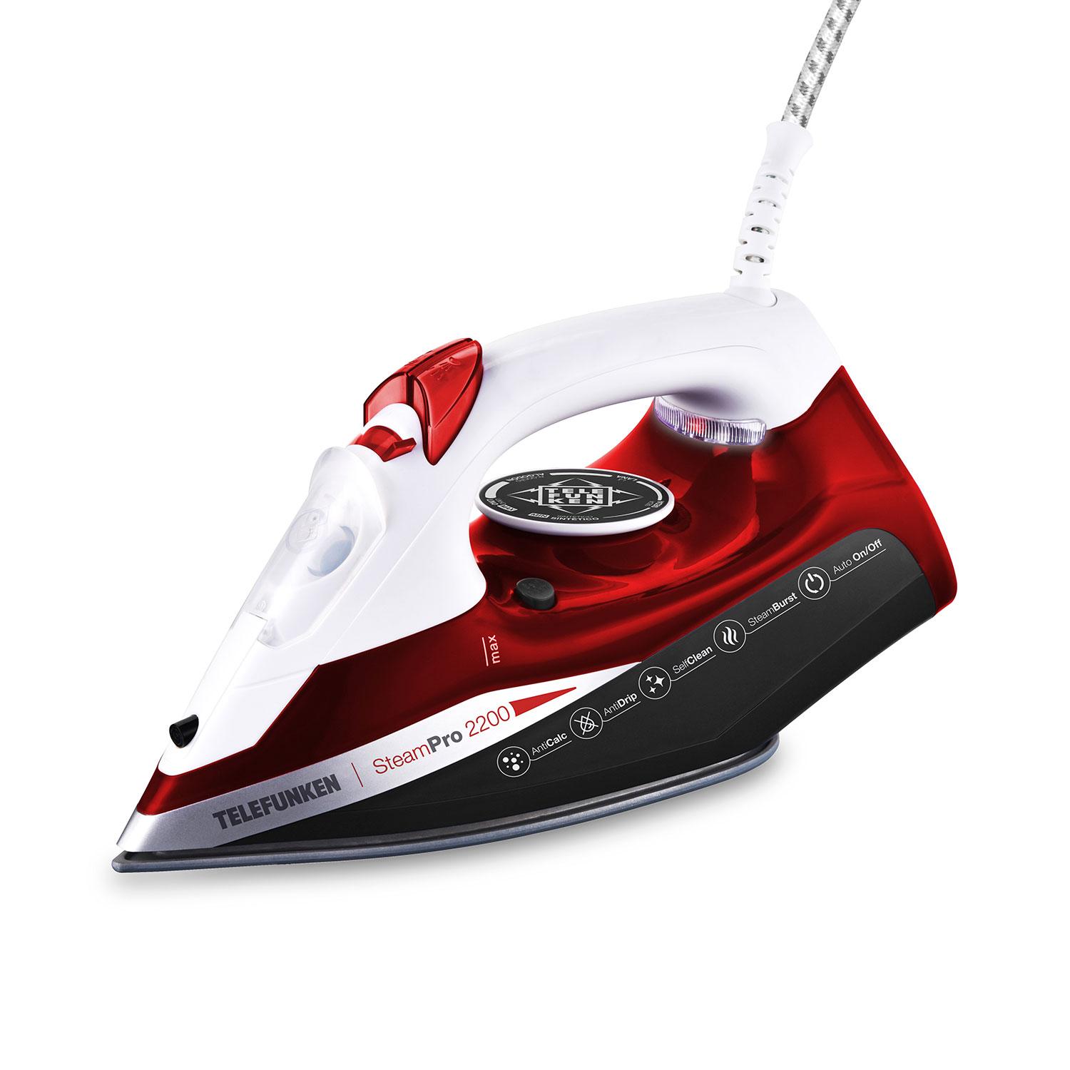 PLANCHA A VAPOR CERAMIC STEAM PRO 2200 ANTIADHERENTE 2350W - 1