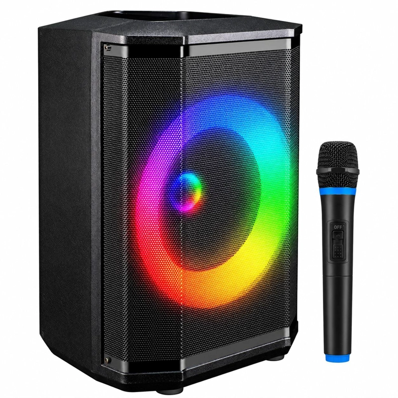 PARLANTE BLUETOOTH FLAMING CHROMA RGB 40W RMS C/MIC WIRELESS - 1