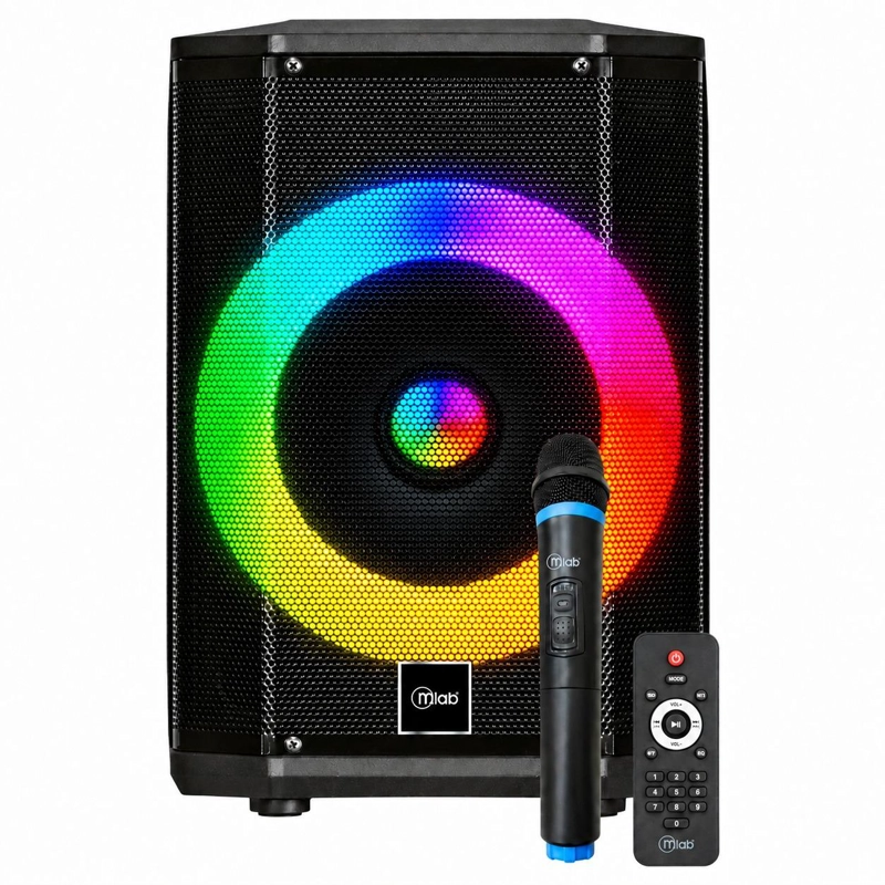 PARLANTE BLUETOOTH FLAMING CHROMA RGB 40W RMS C/MIC WIRELESS - 2