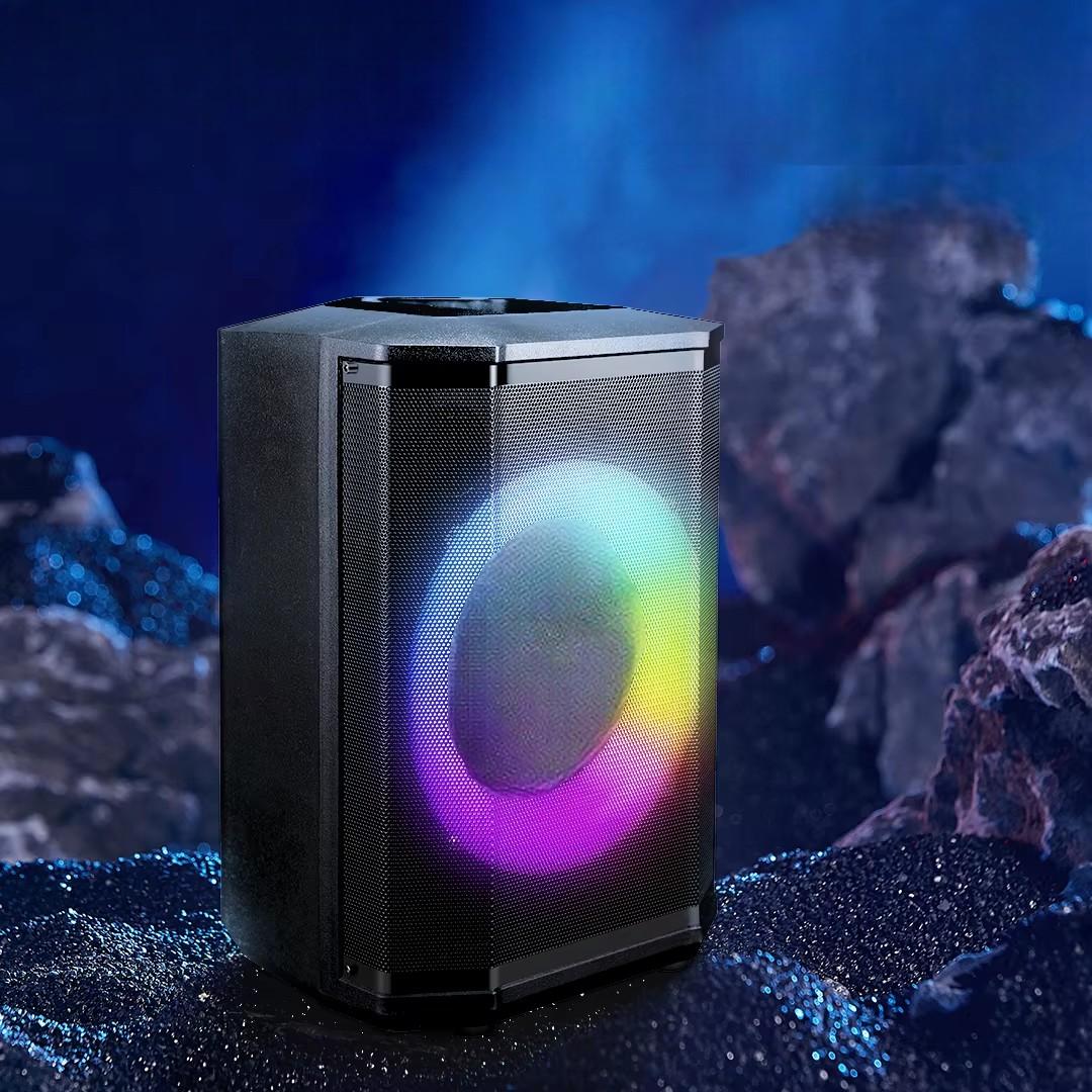 PARLANTE BLUETOOTH FLAMING CHROMA RGB 40W RMS C/MIC WIRELESS - 7