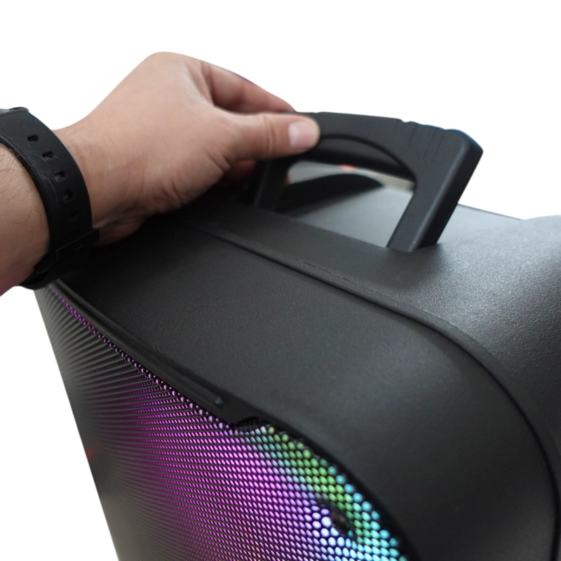 PARLANTE BLUETOOTH FLAMING AMBIGLOW 12' RGB (ATRIL+ MIC) 30W - 9