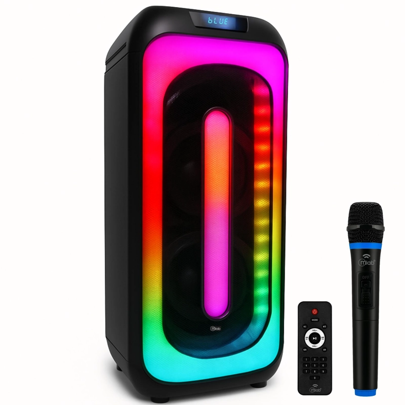 PARLANTE BLUETOOTH FLAMING SPACEWALKER RGB TWS MIC WIRELESS - 1