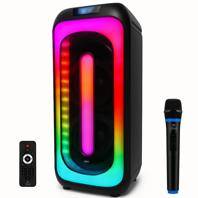 PARLANTE BLUETOOTH FLAMING SPACEWALKER RGB TWS MIC WIRELESS - 2
