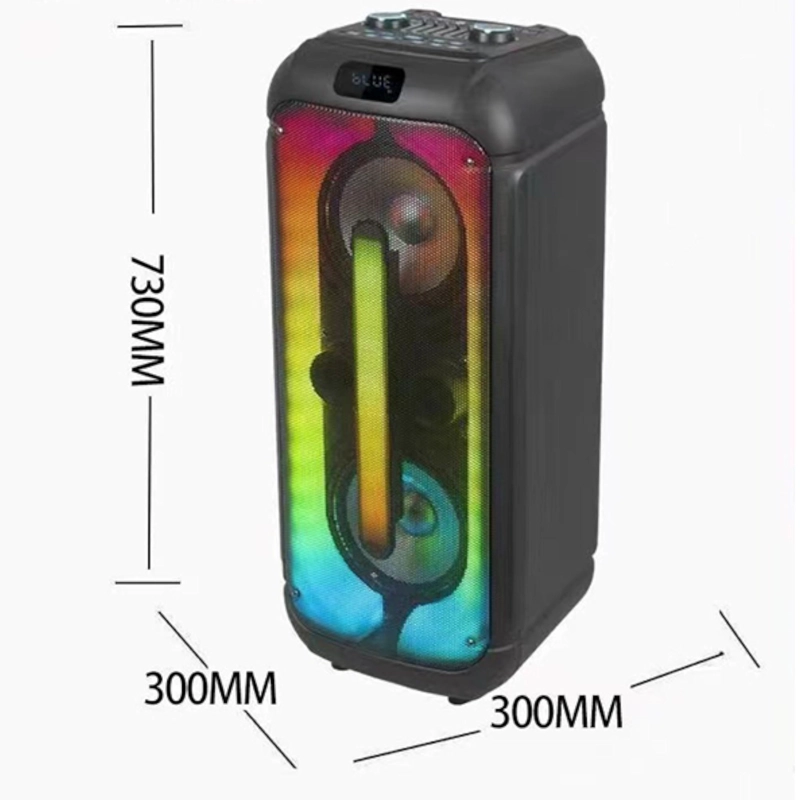 PARLANTE BLUETOOTH FLAMING SPACEWALKER RGB TWS MIC WIRELESS - 4
