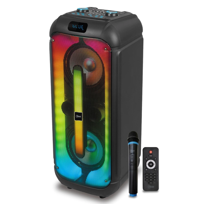 PARLANTE BLUETOOTH FLAMING SPACEWALKER RGB TWS MIC WIRELESS - 5