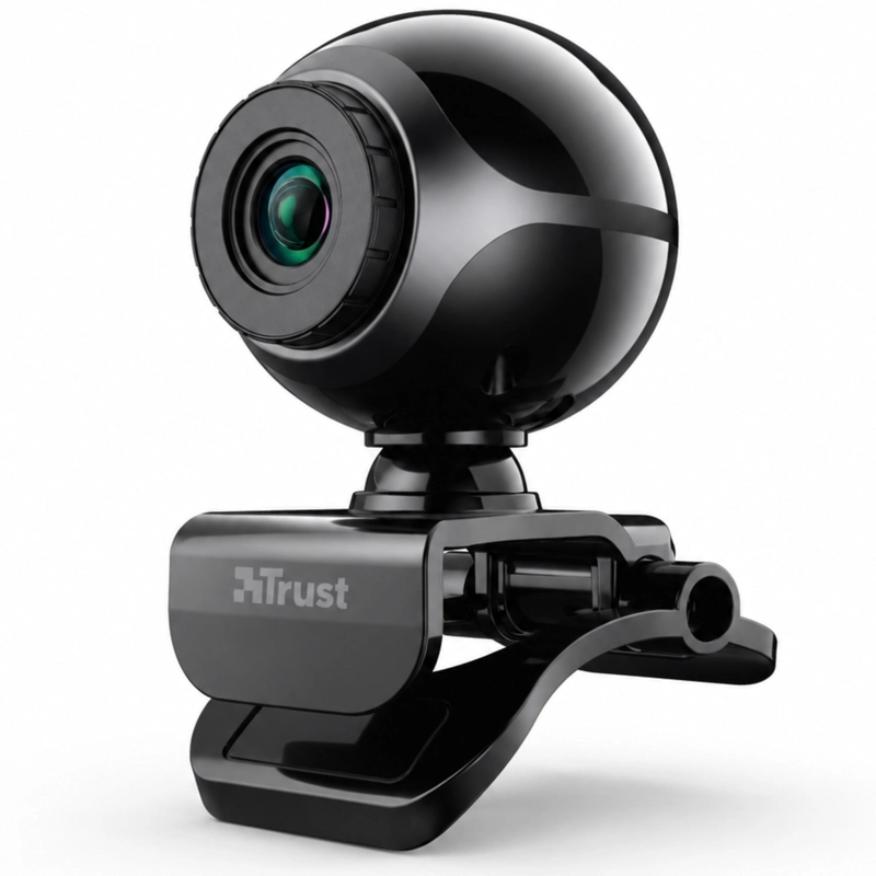 WEBCAM TRUST EXIS CON MICROFONO INCORPORADO PLUG & PLAY - 1