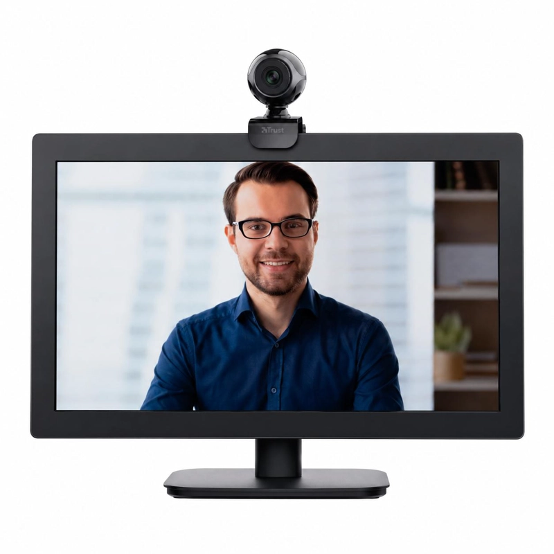 WEBCAM TRUST EXIS CON MICROFONO INCORPORADO PLUG & PLAY - 5
