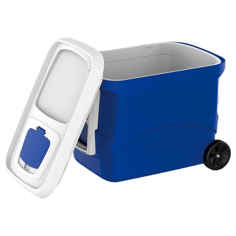 COOLER PORTATIL SOPRANO 50L CON RUEDAS CONSERVA HASTA 36H BL - 2