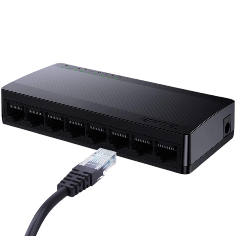 SWITCH GIGABIT DE 8 PUERTOS UP TO 2000MBPS FULL DUPLEX SG108 - 3